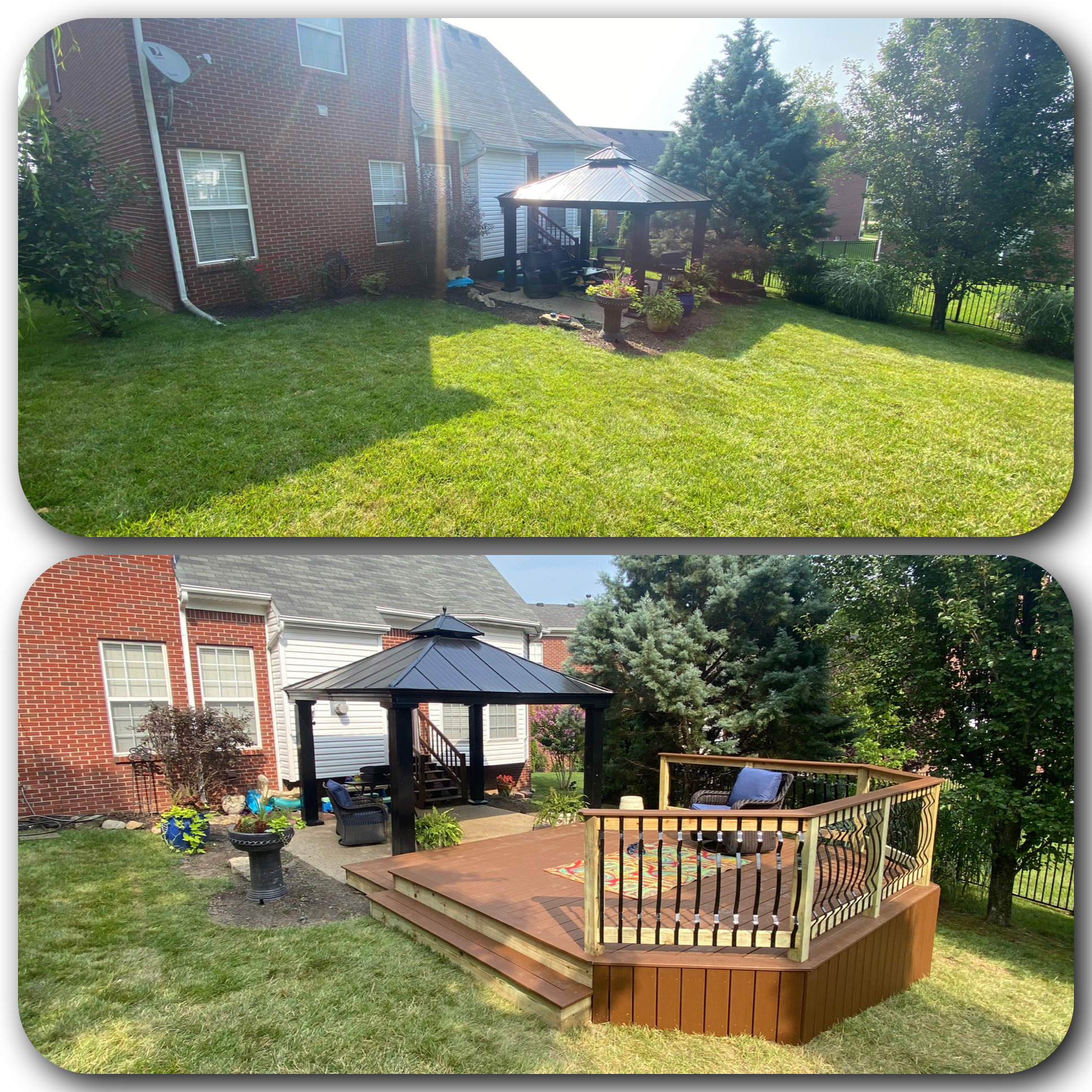 Backyard Deck Extension