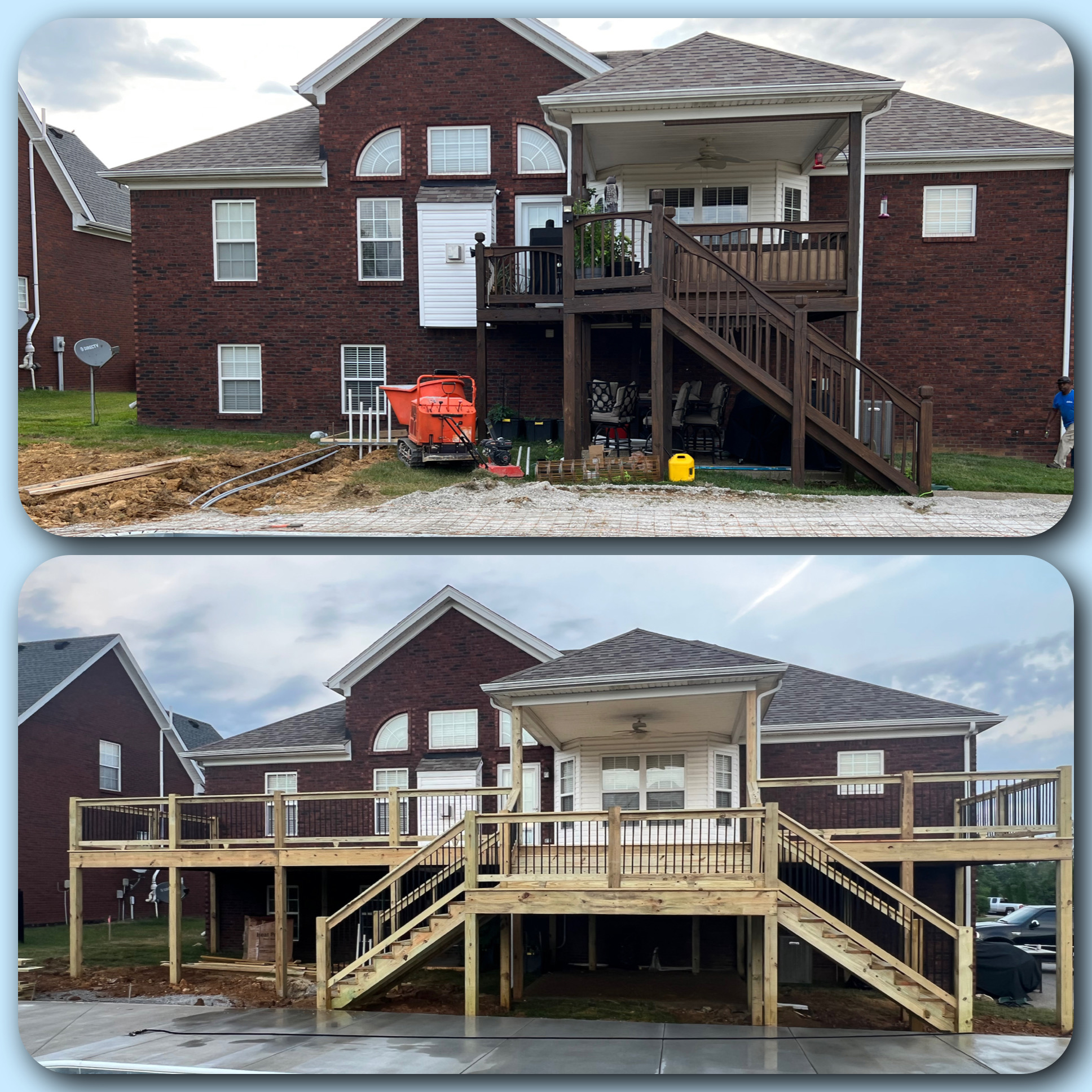Two-Story Deck Rebuild